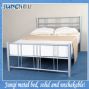metal bed/king size wrought iron bed aq-063