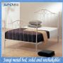 metal bed/queen size wrought iron bed aq-011
